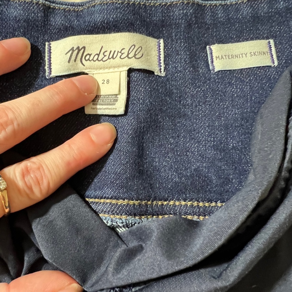 Madewell Over the Belly Skinny Jeans - Picture 4 of 8